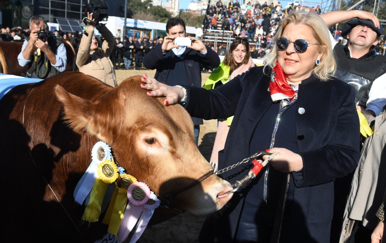 La visita de Carrió a la Exposición Rural: "En octubre ganamos por paliza" | Elecciones 2019