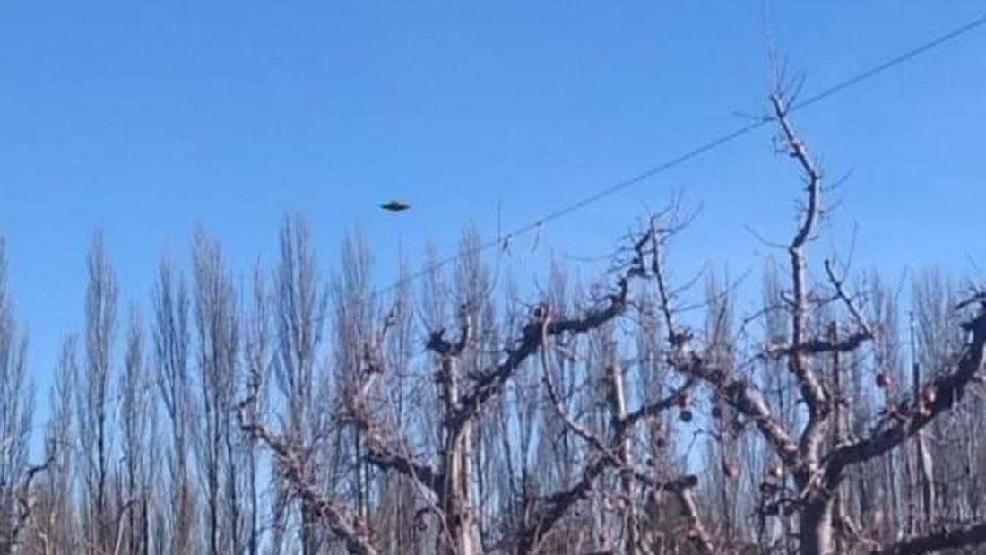 ¿Puede ser real?: dicen que vieron un OVNI en el cielo de Río Negro | Curiosidades