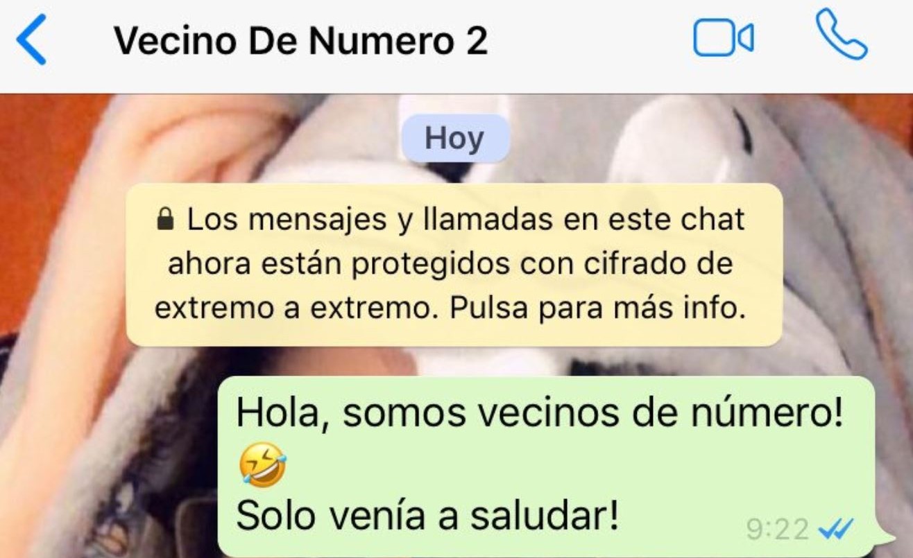 "Hola vecino de número": el nuevo (e inexplicable) desafío viral que es furor en las redes | Redes
