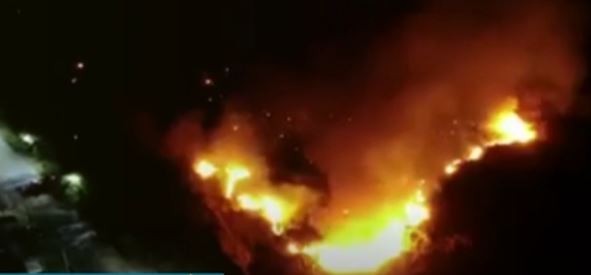 Fuego en el predio del ex Regimiento de La Tablada | Actualidad