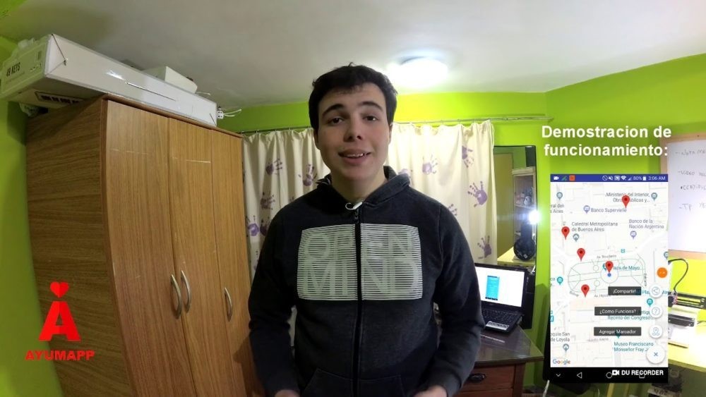 Un chico de 17 años creó una aplicación para ayudar a las personas en situación de calle | Actualidad
