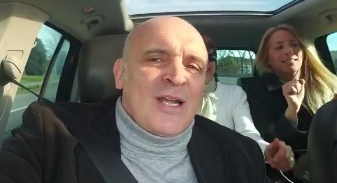 PASO 2019: el baile de Luis Espert antes de votar | Elecciones 2019