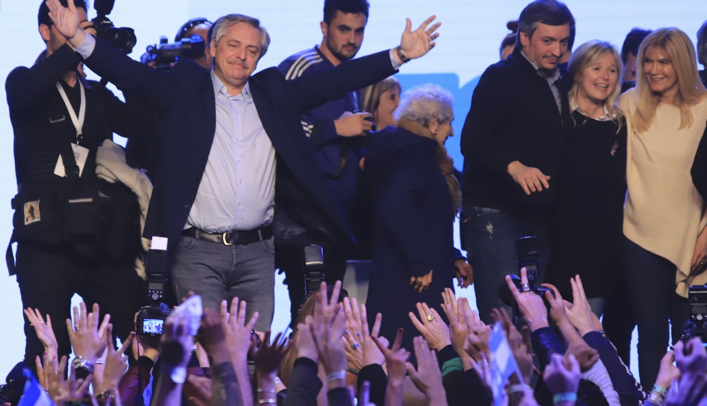 Alberto Fernández: "Venimos a crear una nueva Argentina, se terminó la grieta" | Elecciones 2019