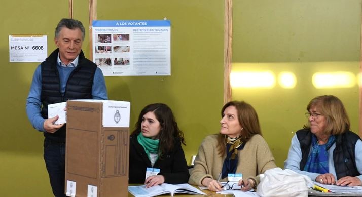 Macri ganó en su mesa y en las de Alberto Fernández y Lavagna | Elecciones 2019