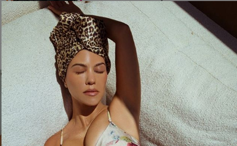 La foto al natural y sin retoques de Kourtney Kardashian que arrasan en Instagram | Espectáculos