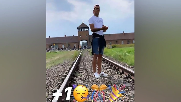 El jugador uruguayo que generó polémica al festejar su cumpleaños en Auschwitz: "No sabía donde estaba" | Curiosidades