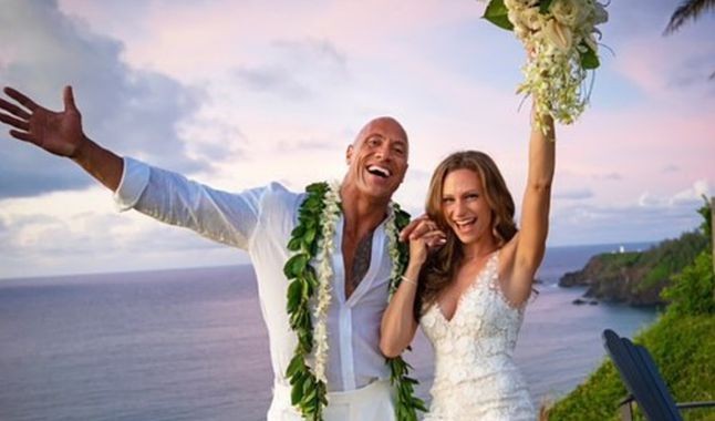 Dwayne Johnson "La Roca" y Lauren Hashian se casaron en secreto en Hawaii | Espectáculos
