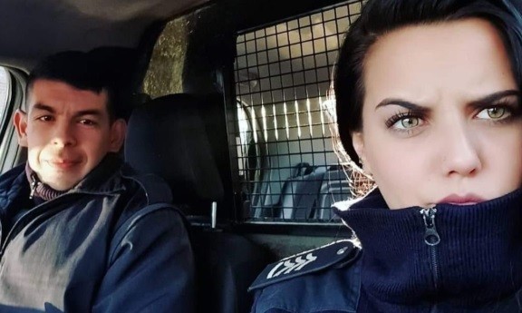 El emotivo mensaje del compañero de la policía asesinada por su pareja | Redes