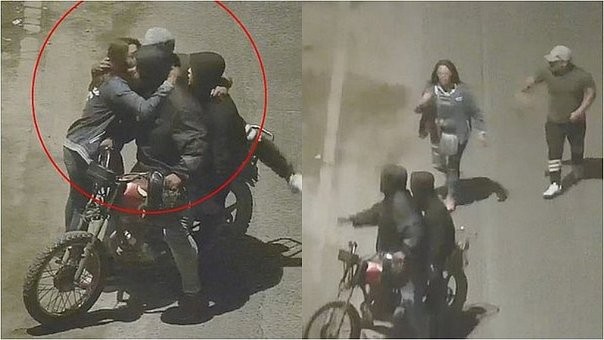 Video: le iban a robar motochorros y se salvaron porque eran amigos | Redes