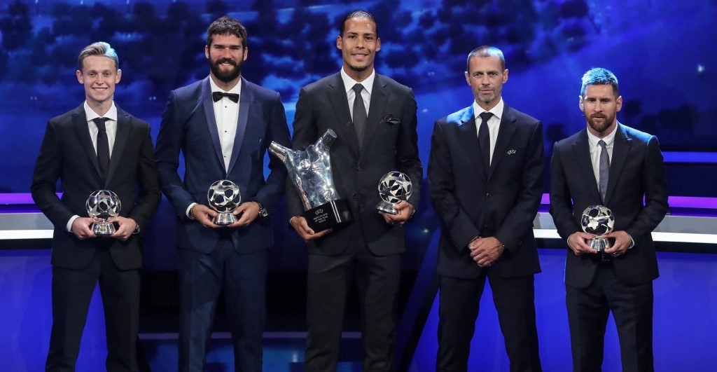 Mejor Jugador UEFA: Van Dijk le gana a Lionel Messi y Cristiano Ronaldo el premio | Deportes