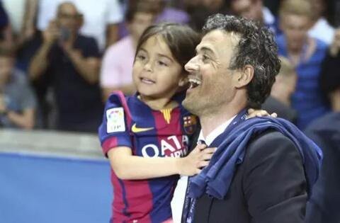 El drama del español Luis Enrique: murió su hija Xana de 9 años | Deportes