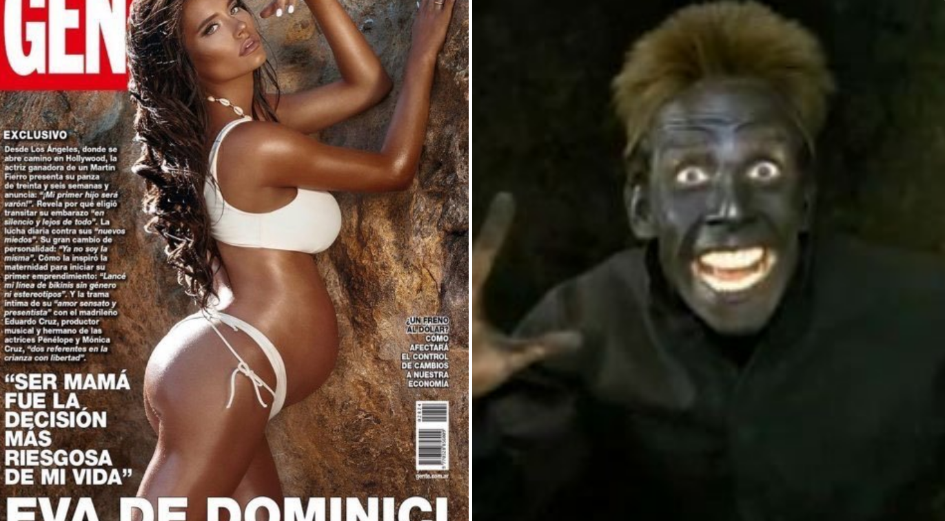 No la perdonaron: las redes se burlaron del curioso bronceado de Eva de Dominici | Espectáculos