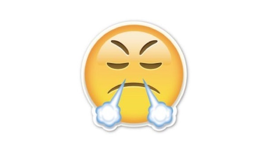 Qué significa el emoji del Whatsapp que tira humo por la nariz | Redes