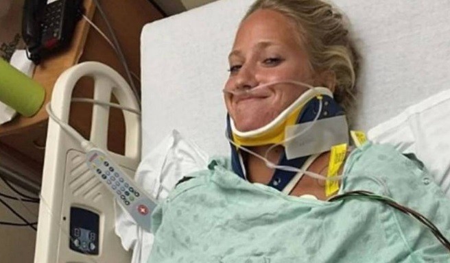 Video: mujer se grabó mientras caía a una cascada de más de 15 metros de altura | Curiosidades