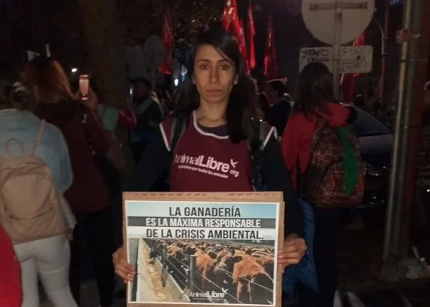Activistas veganos protestaron en la Fiesta del salame de Tandil | Actualidad