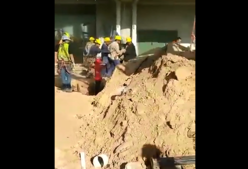 Videos: así fueron los momentos posteriores al derrumbe en el aeropuerto de Ezeiza | Actualidad