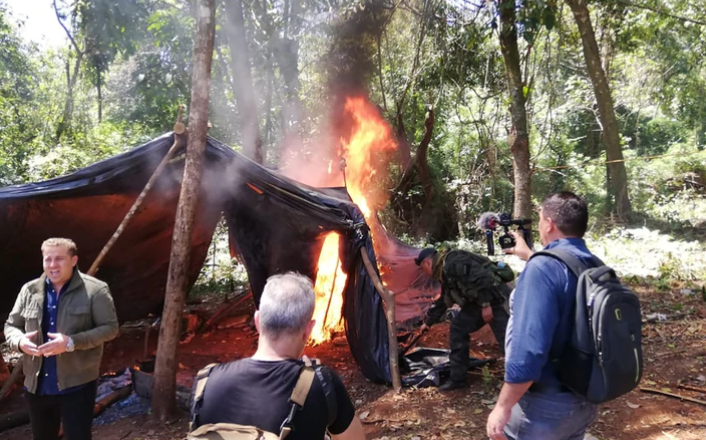 Paraguay: quemaron 350 toneladas de marihuana destinada al mercado argentino | Actualidad