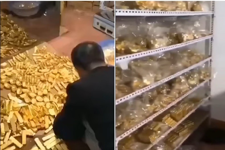 Detuvieron a un funcionario que tenía en su sótano más de 13 toneladas de oro | Internacionales