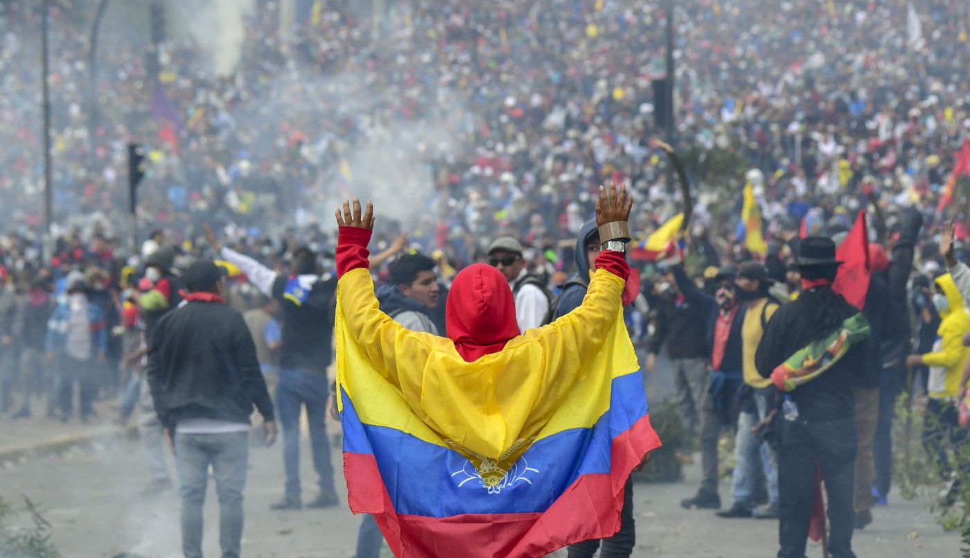 El presidente de Ecuador se encuentra en Guayaquil mientras en Quito se potencia la protesta | Internacionales