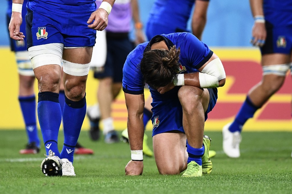 Mundial de Rugby: Italia quedó eliminada en el "escritorio" por la llegada de un tifón | Deportes