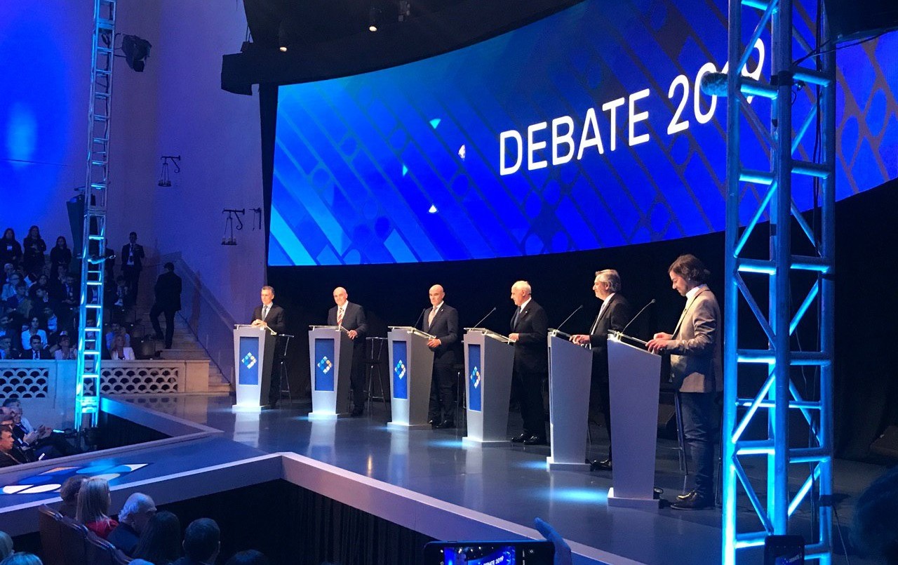 Así fue el primer debate presidencial: pocas sorpresas y varias chicanas | Elecciones 2019