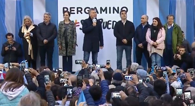 Macri se retractó: "Es al revés, ellas administran mejor que nosotros" | Elecciones 2019