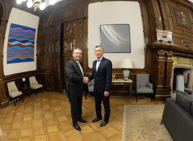 Alberto Fernández se reúne con Maurico Macri | Elecciones 2019