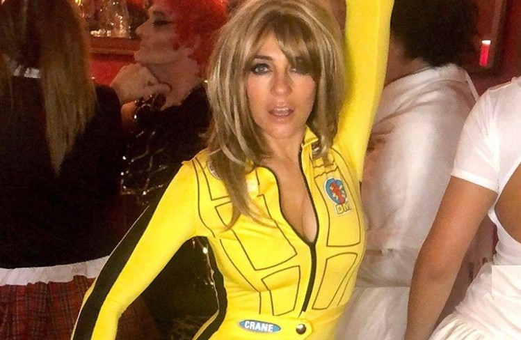 Elizabeth Hurley asesina: Halloween a lo "Kill Bill" | Espectáculos