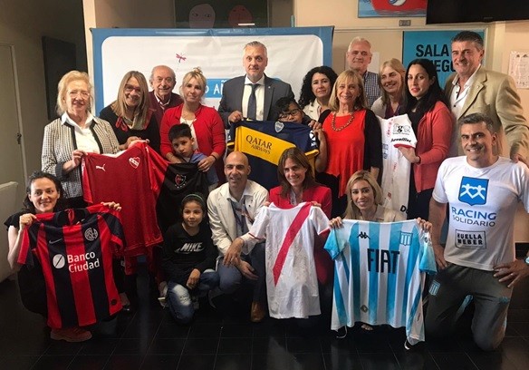 Camisetas: los clubes de fútbol se unieron por los chicos del Hospital Garrahan | Actualidad