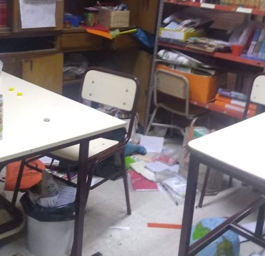 Una escuela de Parque Patricios fue robada por quinta vez en dos meses | Actualidad