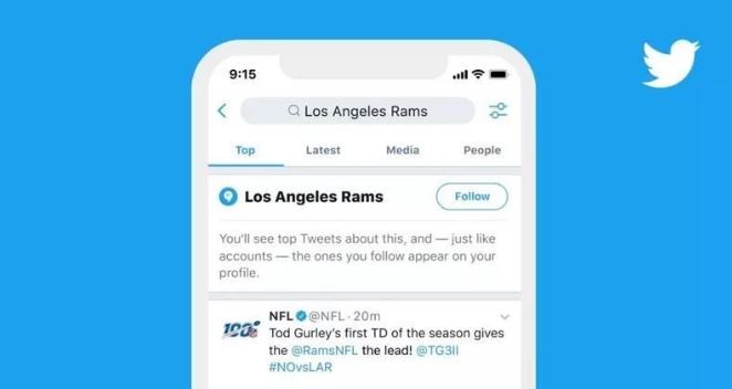 Twitter: nueva función para seguir "Temas" | Tecno
