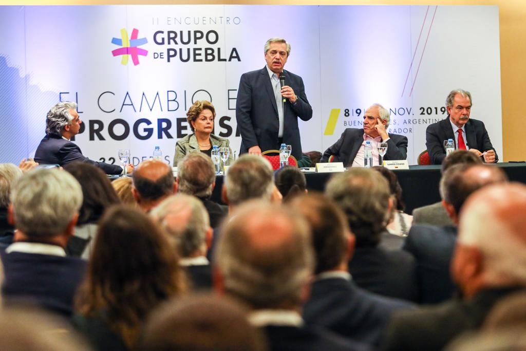 Alberto, en el Grupo de Puebla: "Vamos a poner de pie a América Latina" | Política