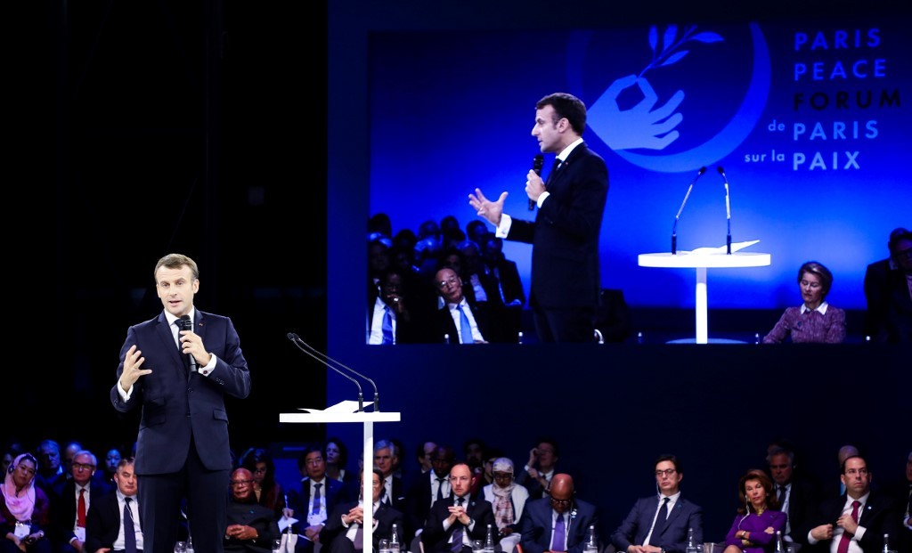 En el Foro sobre la Paz, Macron advirtió que el sistema político mundial atraviesa una "crisis sin precedentes" | Internacionales