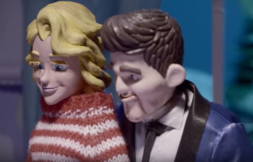 Video: Luisana Lopilato y Michael Bublé, en versión plastilina | Espectáculos