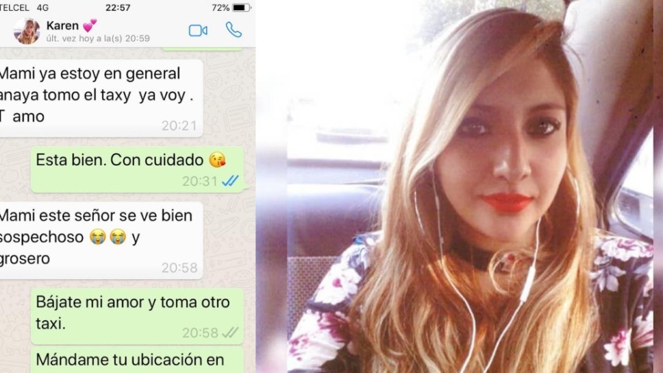 El último chat de una joven que desapareció en México: "Mami este señor se ve sospechoso y grosero" | Internacionales