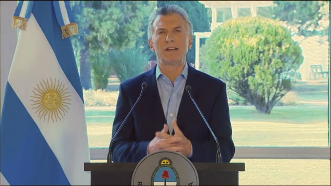 Primera cadena nacional de Macri: esta noche hará su balance de su gestión | Política