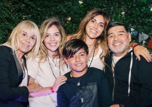 Diego Maradona y Claudia Villafañe se reencontraron luego de años de conflictos | Espectáculos