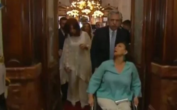 El gesto de Alberto Fernández con Gabriela Michetti al llegar al Congreso | Política