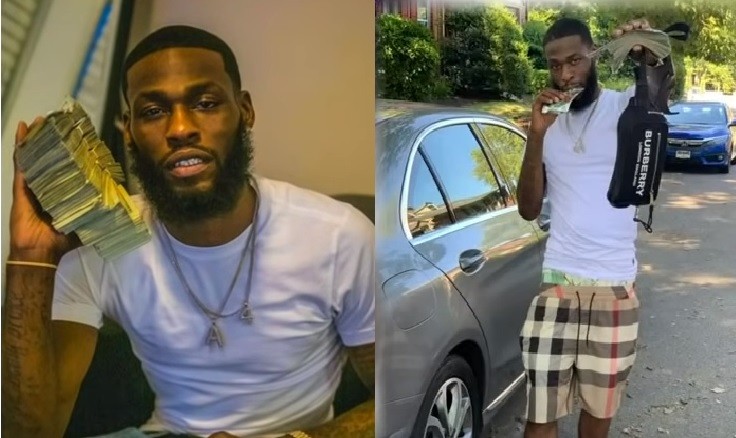 Mostraba en redes sociales el "botín" de su robo a un banco y lo arrestaron | Internacionales