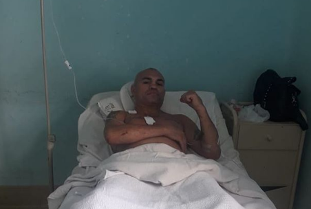 El mensaje de la Hiena Barrios tras ser apuñalado: "Me dieron por la espalda" | Actualidad