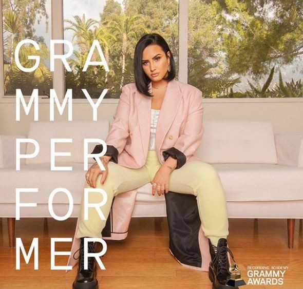 Demi Lovato regresa a los escenarios en la presentación de los Grammy 2020 | Espectáculos