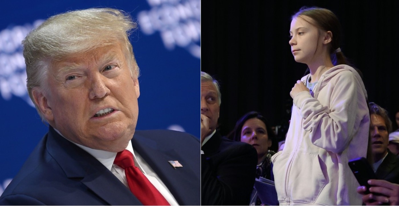 El cruce de Donald Trump y Greta Thunberg en el Foro de Davos | Internacionales