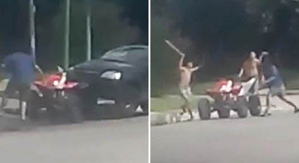 Video: se pelearon con piedras y a machetazos en Tucumán | Actualidad