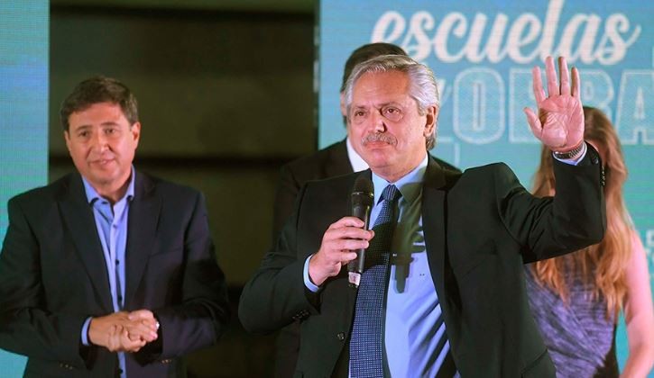 Alberto Fernández lanzó un plan de refacción de escuelas en Moreno | Política