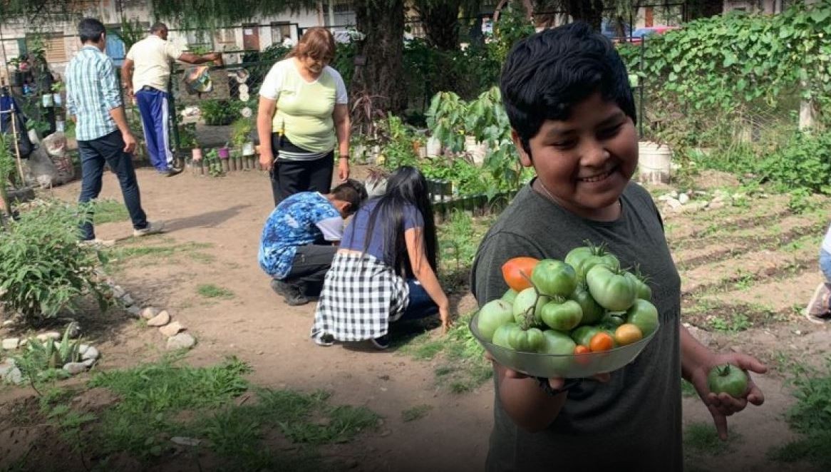 Premiaron a una escuela que limpió un baldío y lo convirtió en una huerta | Actualidad