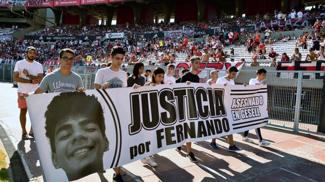 El pedido de justicia por Fernando Báez Sosa llegó a las canchas de fútbol | Actualidad