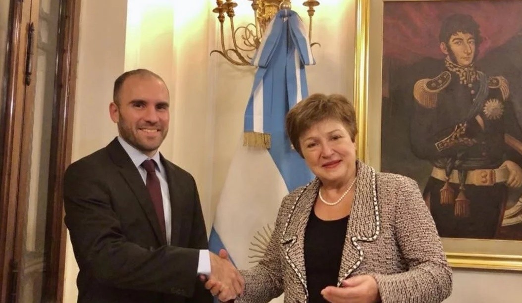 El ministro Martín Guzmán se reunió con la titular del FMI Kristalina Georgieva | Política
