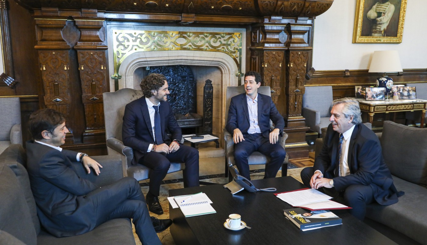 Alberto recibió a Kicillof en la Casa Rosada: paños fríos por los cruces de Seguridad | Política