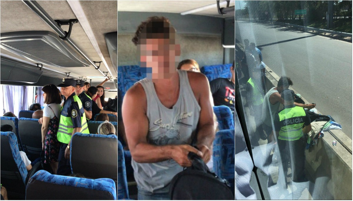 Detuvieron a un presunto pedófilo en un colectivo mientras grababa a una nena | Actualidad