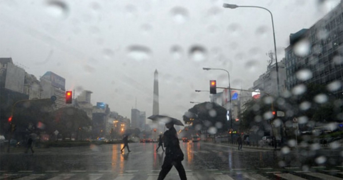 Alerta por lluvias y tormentas intensas en Capital Federal y alrededores | Actualidad